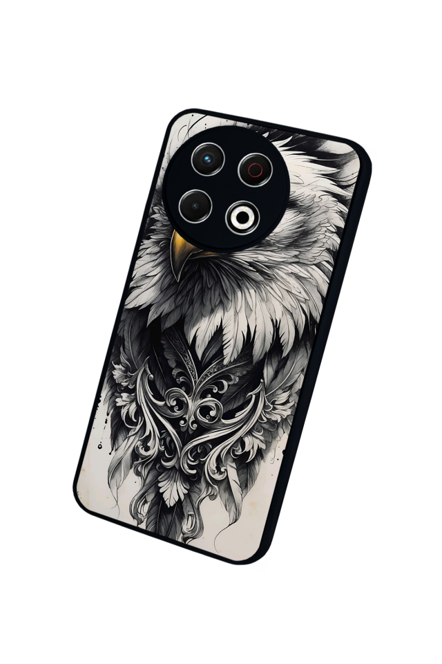 Tecno Spark 30 Pro Uyumlu Besiktas Tasarımlı Glossy Premium Kılıf