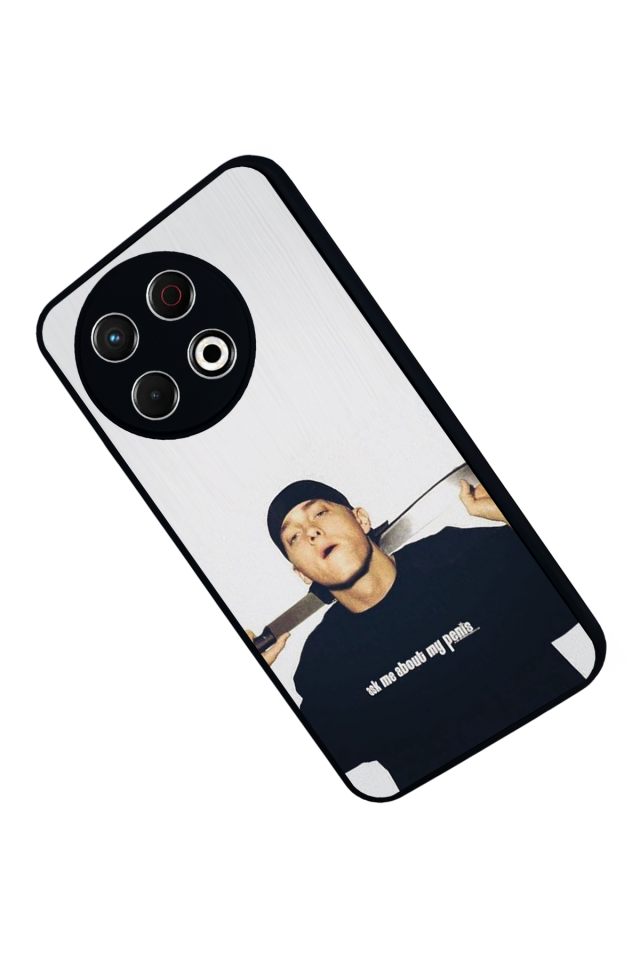 Tecno Spark 30 Pro Uyumlu Eminem Tasarımlı Glossy Premium Kılıf