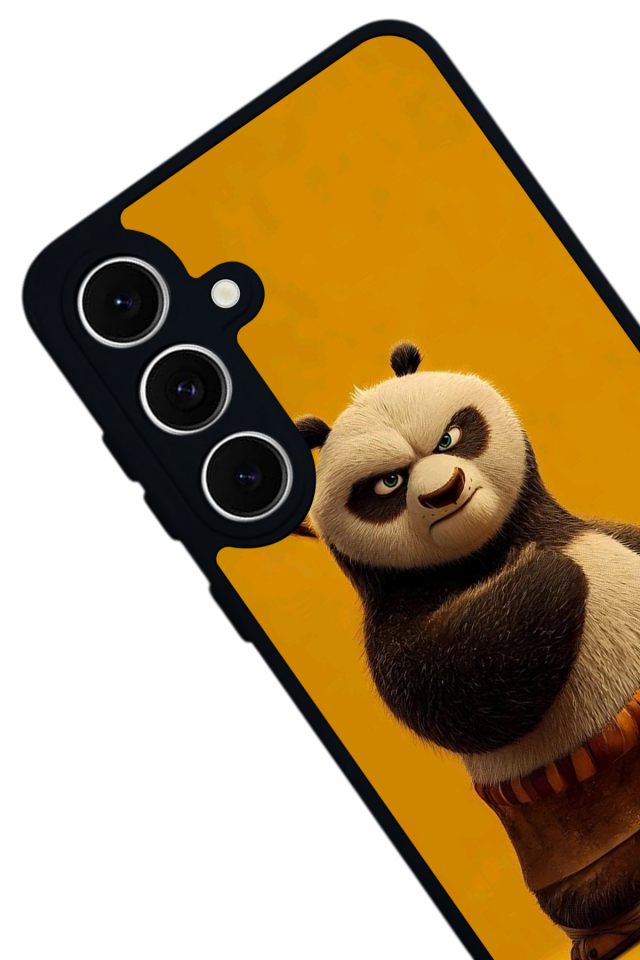 Samsung Galaxy S24 FE Uyumlu Kung Fu Panda Tasarımlı Glossy Premium Kılıf