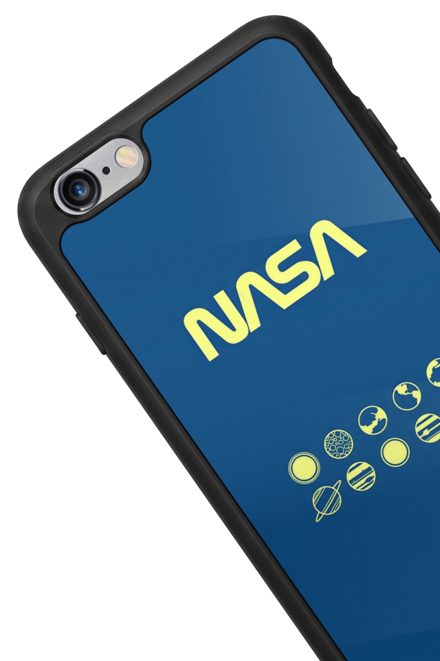 iPhone 6 Plus Uyumlu Nasa Tasarımlı Glossy Premium Kılıf