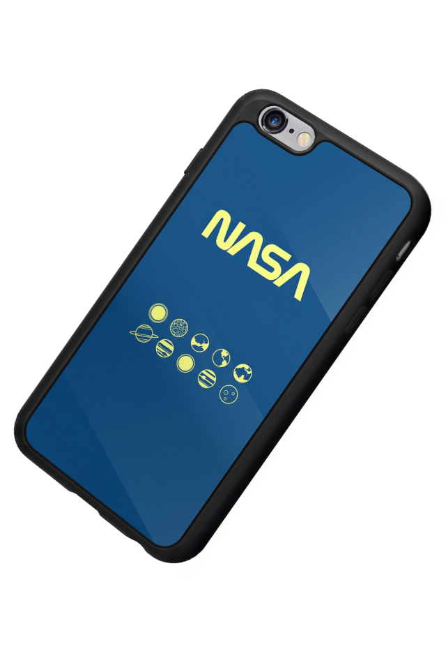 iPhone 6 Plus Uyumlu Nasa Tasarımlı Glossy Premium Kılıf