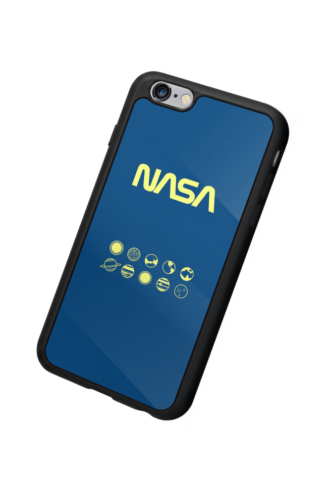 iPhone 6 Plus Uyumlu Nasa Tasarımlı Glossy Premium Kılıf