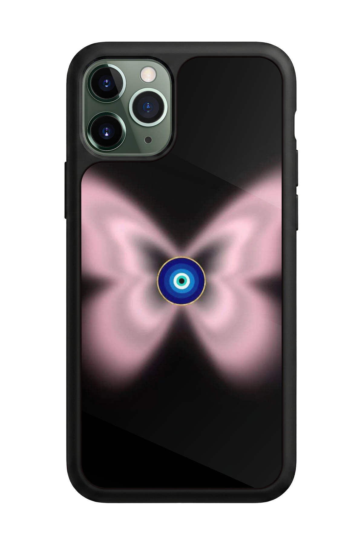 iPhone 11 Pro Max Uyumlu Nazar Tasarımlı Glossy Premium Kılıf