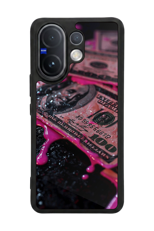 Vivo V60 Uyumlu Para Tasarımlı Glossy Premium Kılıf