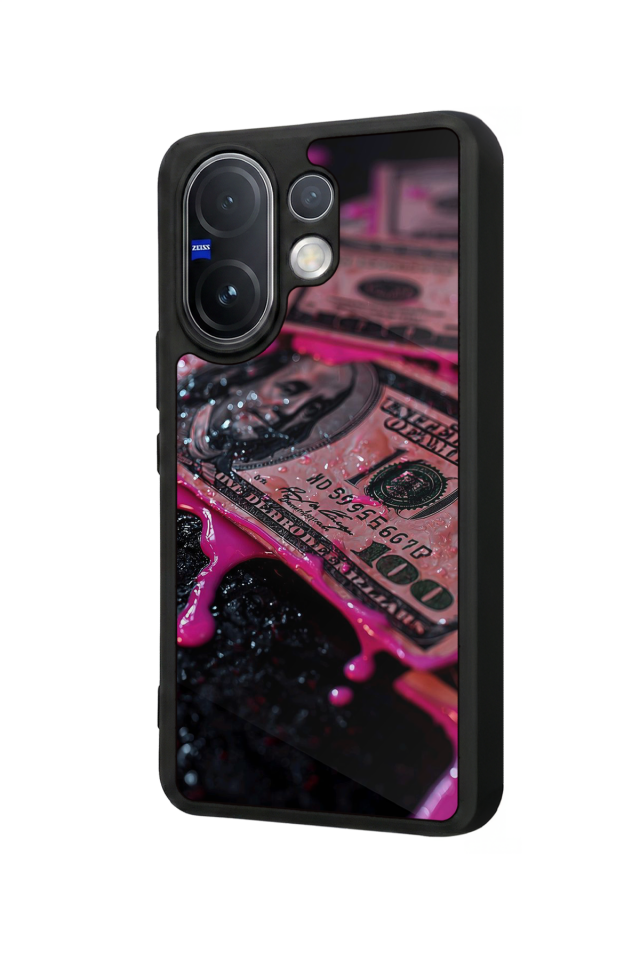 Vivo V60 Uyumlu Para Tasarımlı Glossy Premium Kılıf