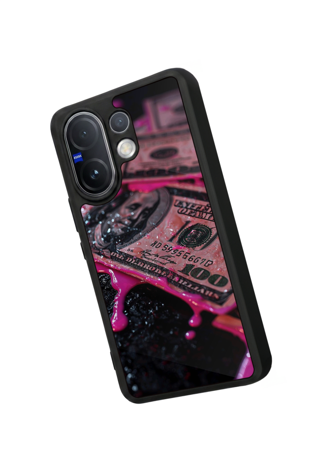 Vivo V60 Uyumlu Para Tasarımlı Glossy Premium Kılıf