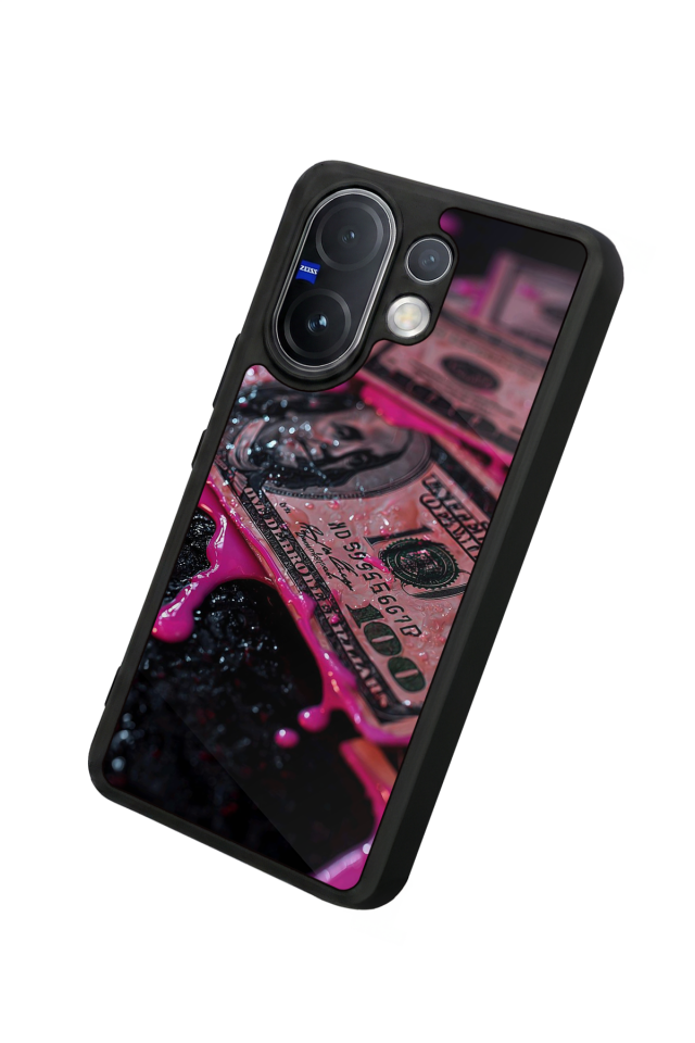 Vivo V60 Uyumlu Para Tasarımlı Glossy Premium Kılıf
