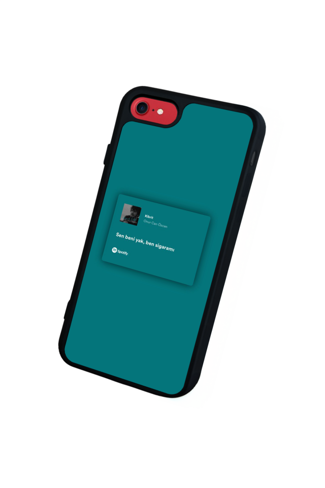 iPhone SE Uyumlu Sarki Sozleri Tasarımlı Glossy Premium Kılıf