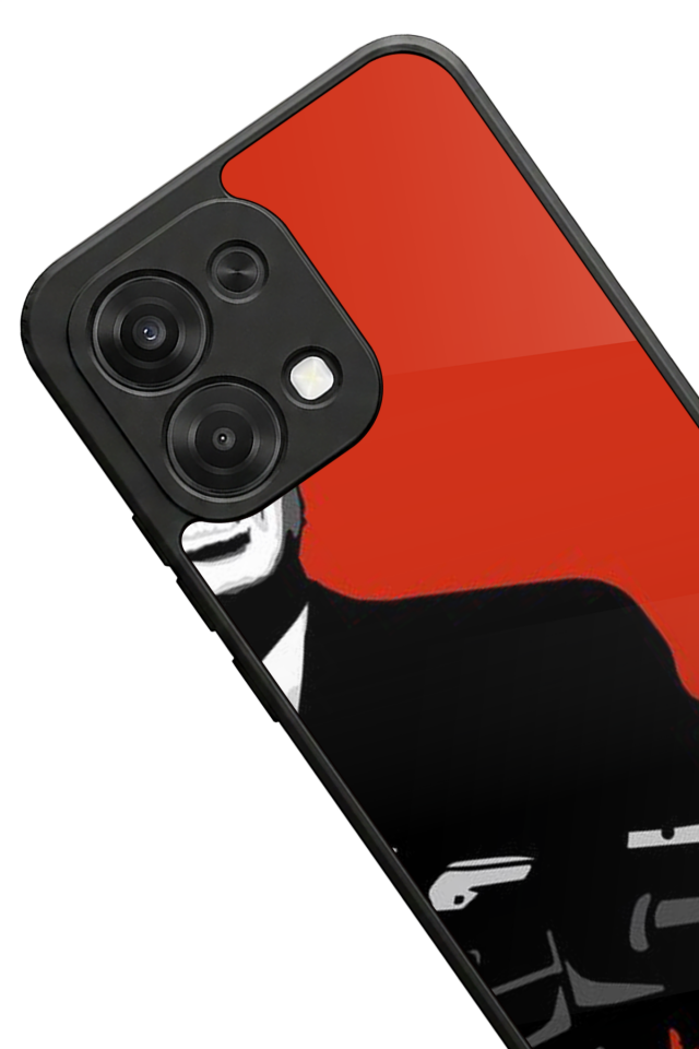 Oppo A6 Pro Uyumlu Scarface Tasarımlı Glossy Premium Kılıf