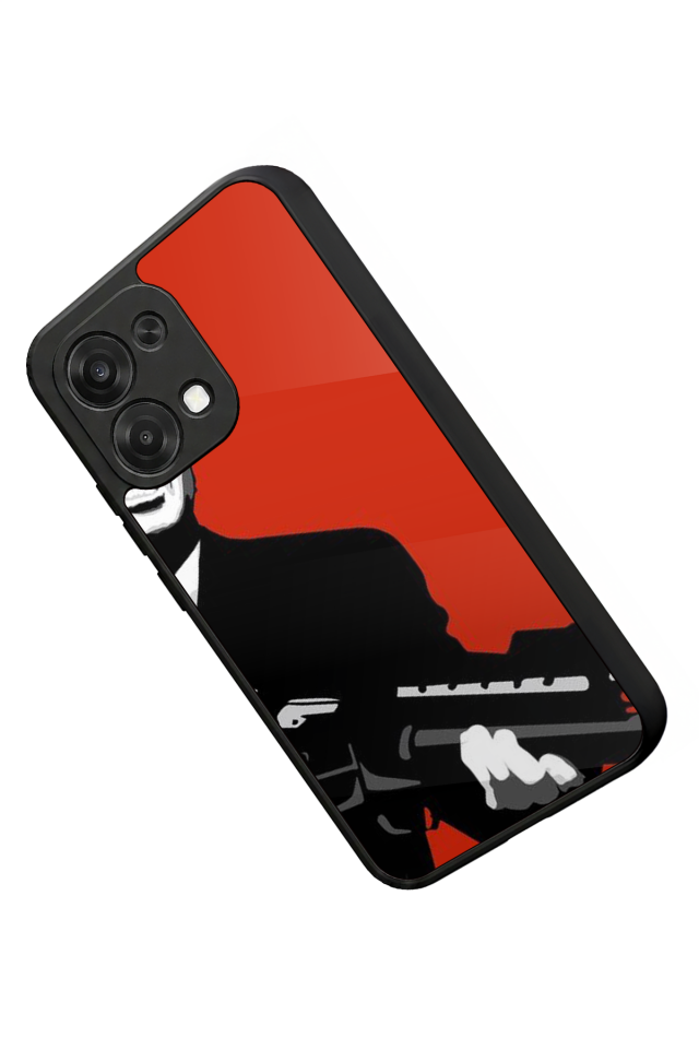 Oppo A6 Pro Uyumlu Scarface Tasarımlı Glossy Premium Kılıf