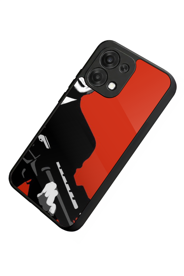 Oppo A6 Pro Uyumlu Scarface Tasarımlı Glossy Premium Kılıf