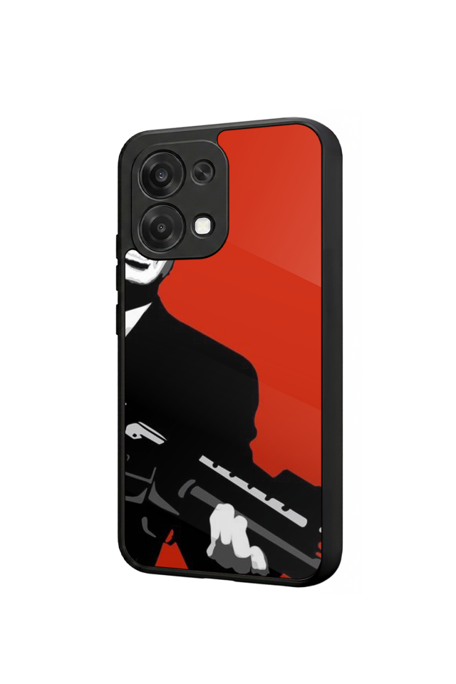 Oppo A6 Pro Uyumlu Scarface Tasarımlı Glossy Premium Kılıf