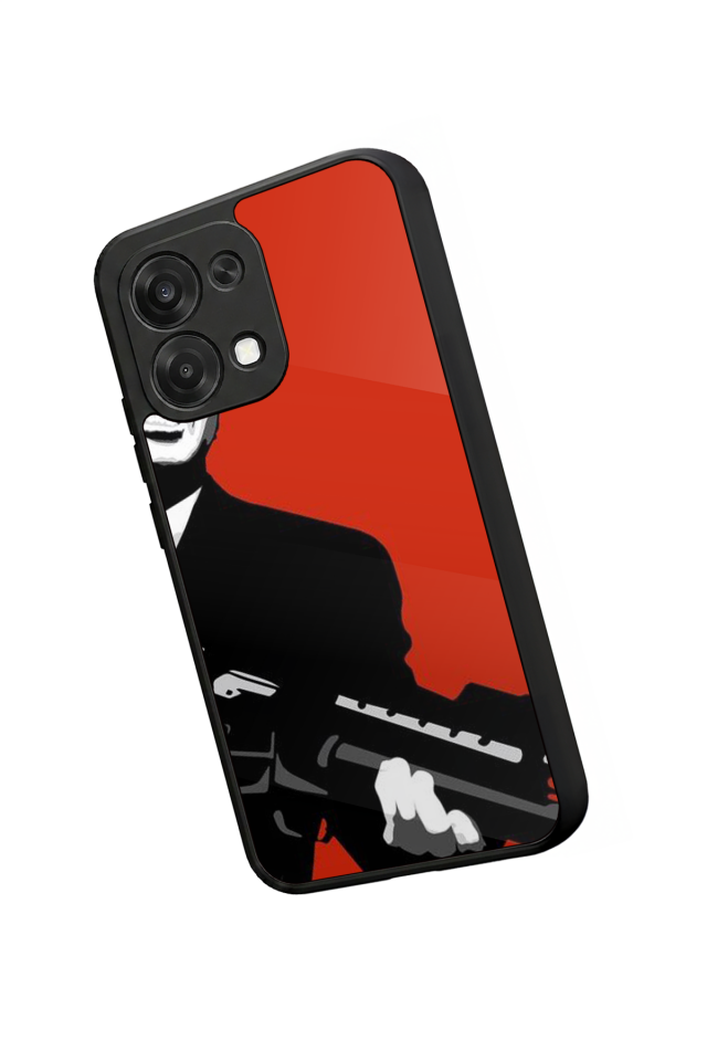 Oppo A6 Pro Uyumlu Scarface Tasarımlı Glossy Premium Kılıf