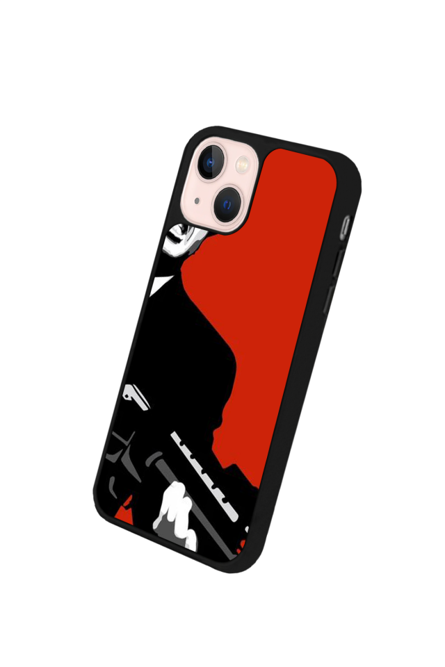 iPhone 13 Mini Uyumlu Scarface Tasarımlı Glossy Premium Kılıf