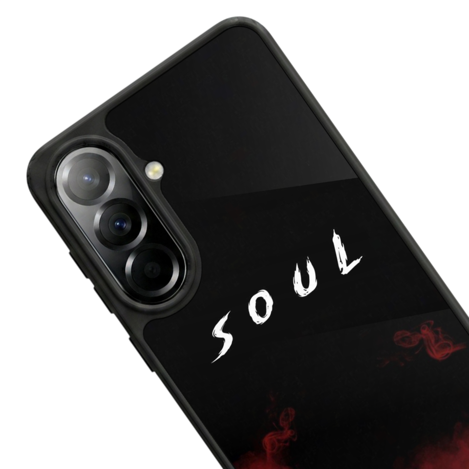 Samsung Galaxy A37 Uyumlu SOUL Tasarımlı Glossy Premium Kılıf