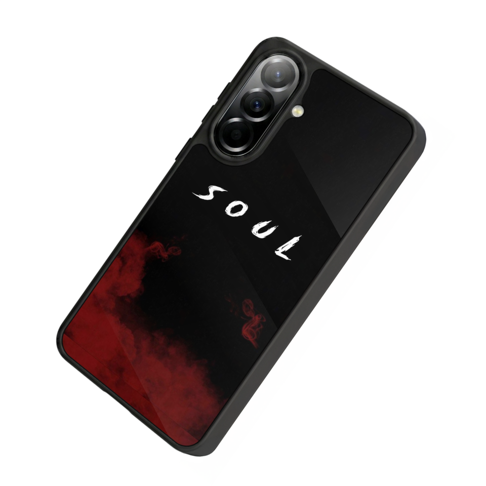 Samsung Galaxy A37 Uyumlu SOUL Tasarımlı Glossy Premium Kılıf