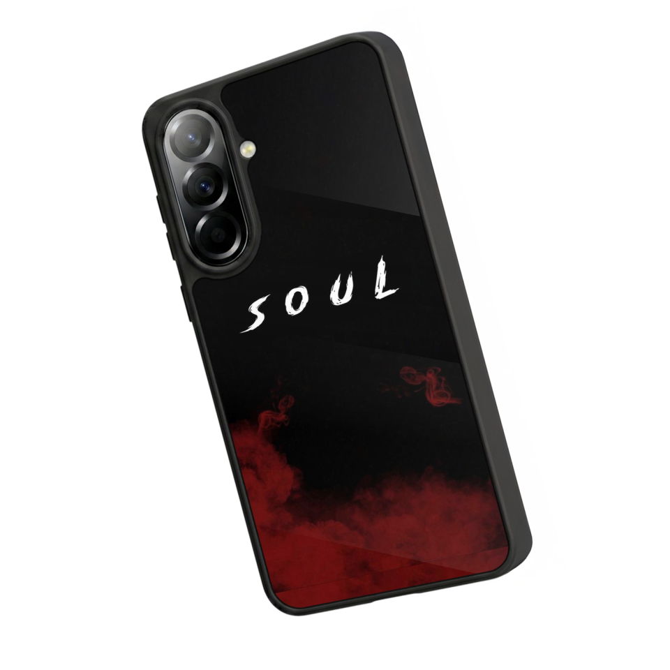 Samsung Galaxy A37 Uyumlu SOUL Tasarımlı Glossy Premium Kılıf