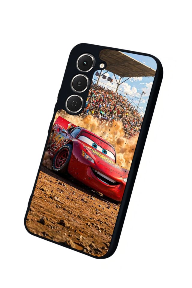 Tecno Spark 40 Pro Uyumlu Şimsek McQueen Tasarımlı Glossy Premium Kılıf