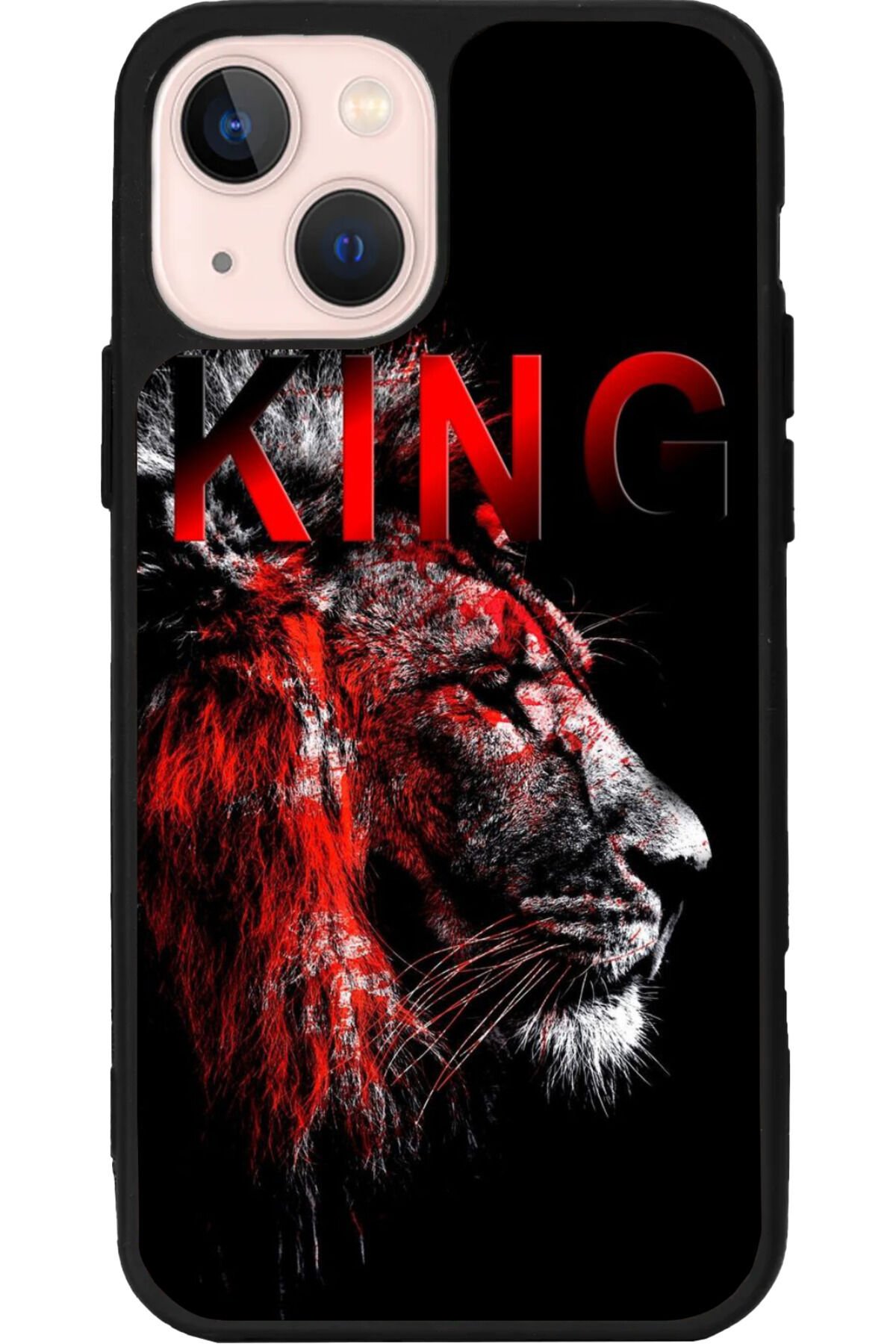 iPhone 13 Mat Siyah Uyumlu Kılıf – Yumuşak Silikon, Koruyucu, Şok Emici Kapak