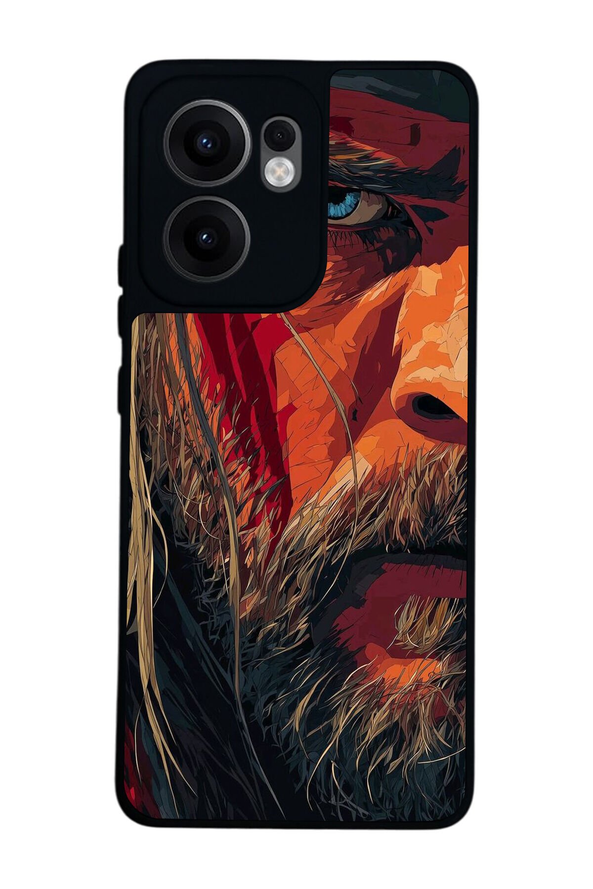 Oppo Reno 13F Uyumlu Thor Tasarımlı Glossy Premium Kılıf