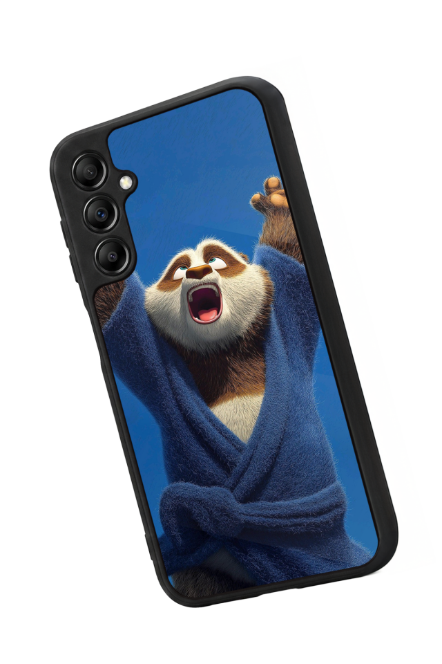 Samsung Galaxy A14 Uyumlu Kung Fu Panda Tasarımlı Glossy Premium Kılıf