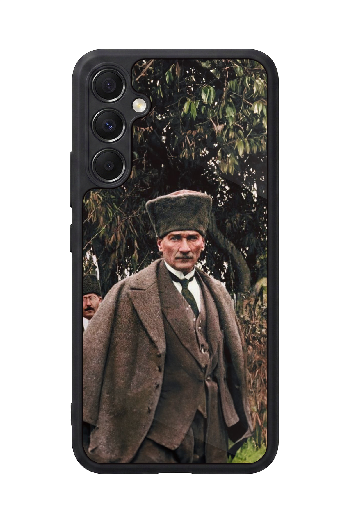 Samsung Galaxy A34 Uyumlu Mustafa Kemal Ataturk Tasarımlı Glossy Premium Kılıf