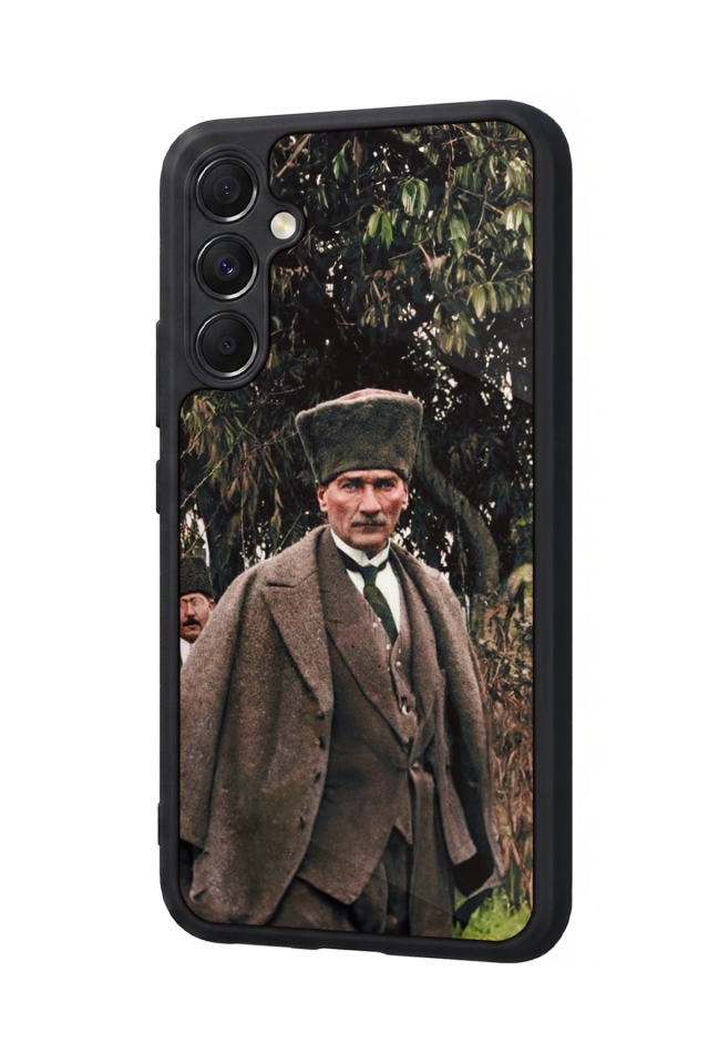 Samsung Galaxy A34 Uyumlu Mustafa Kemal Ataturk Tasarımlı Glossy Premium Kılıf