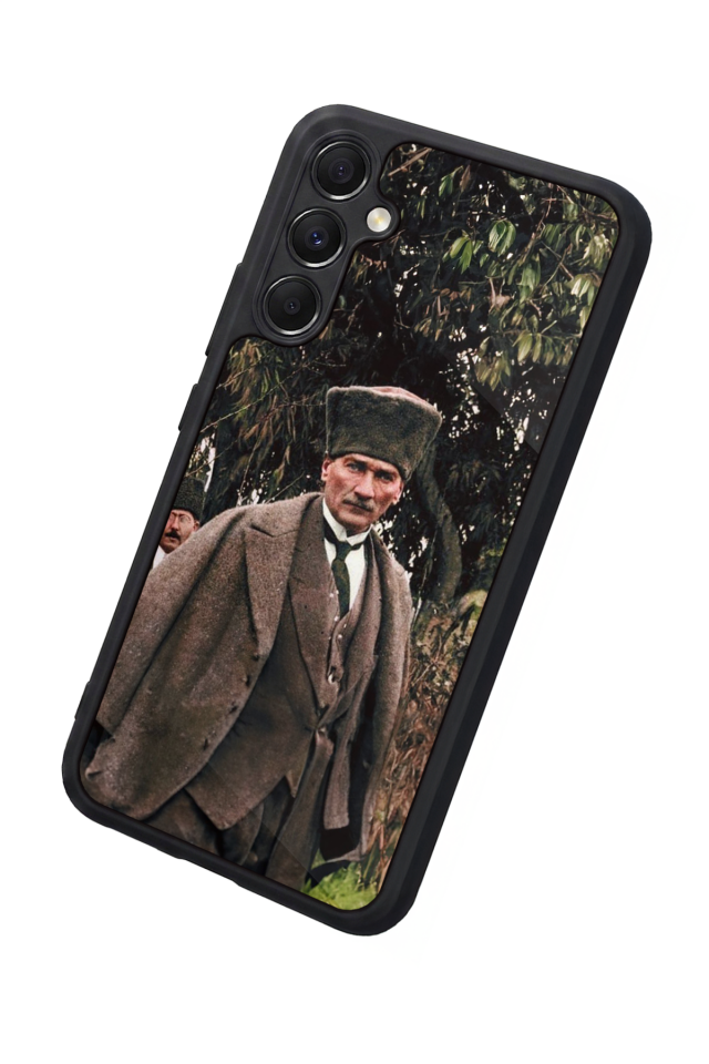 Samsung Galaxy A34 Uyumlu Mustafa Kemal Ataturk Tasarımlı Glossy Premium Kılıf