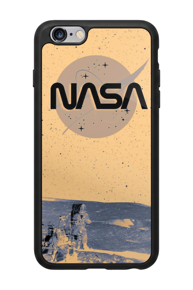 iPhone 6 Plus Uyumlu Nasa Tasarımlı Glossy Premium Kılıf