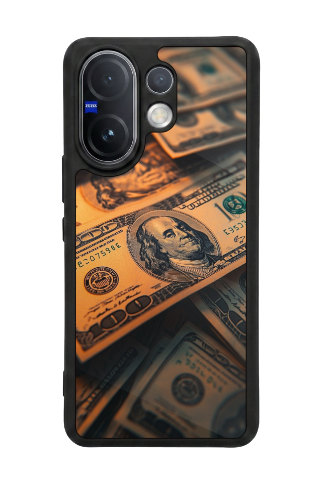 Vivo V60 Uyumlu Para Tasarımlı Glossy Premium Kılıf