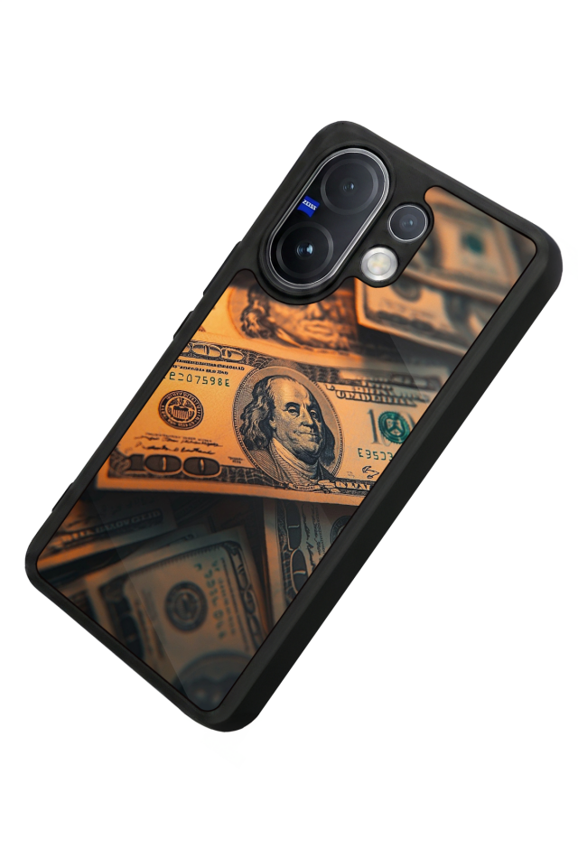 Vivo V60 Uyumlu Para Tasarımlı Glossy Premium Kılıf