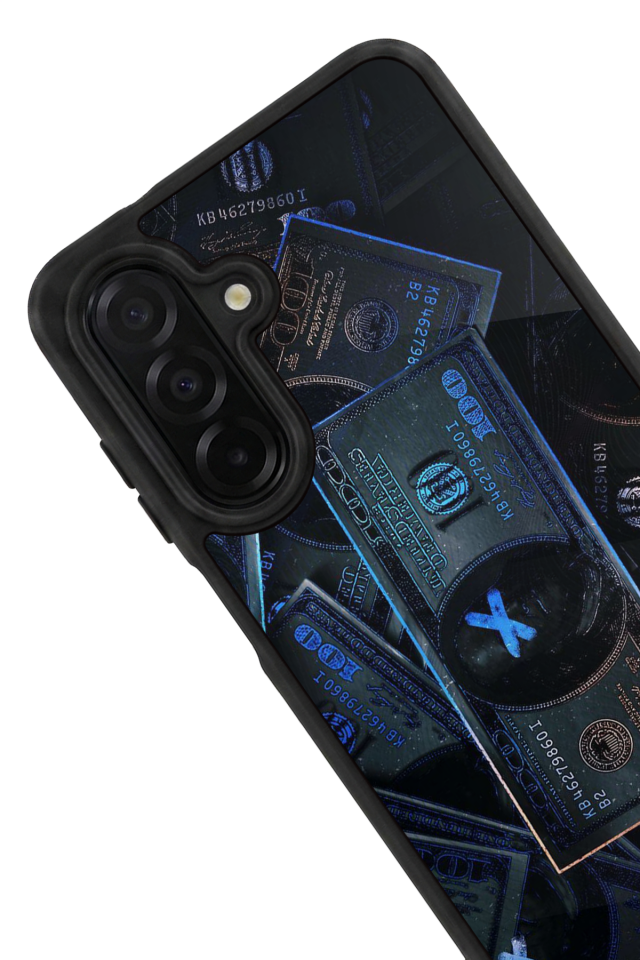 Samsung Galaxy A56 Uyumlu Para Tasarımlı Glossy Premium Kılıf