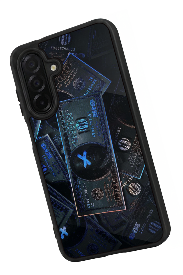 Samsung Galaxy A56 Uyumlu Para Tasarımlı Glossy Premium Kılıf