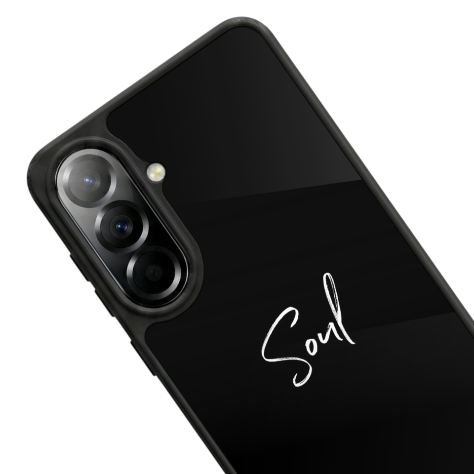 Samsung Galaxy A37 Uyumlu SOUL Tasarımlı Glossy Premium Kılıf