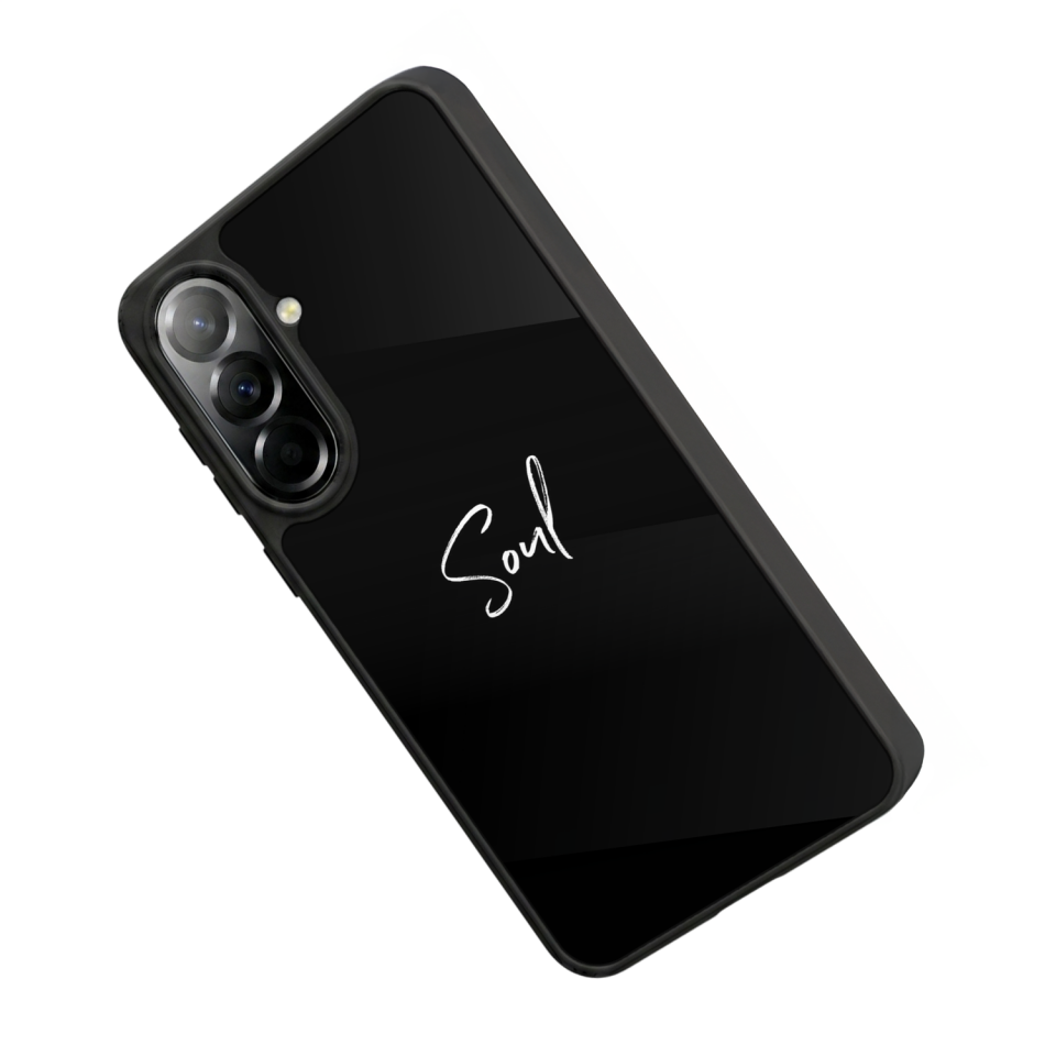 Samsung Galaxy A37 Uyumlu SOUL Tasarımlı Glossy Premium Kılıf