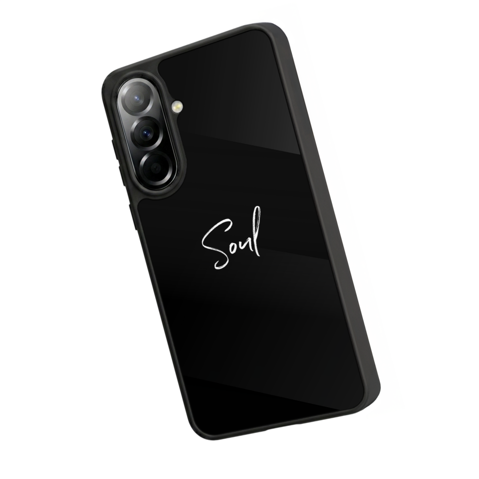 Samsung Galaxy A37 Uyumlu SOUL Tasarımlı Glossy Premium Kılıf