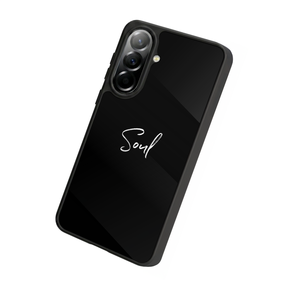 Samsung Galaxy A37 Uyumlu SOUL Tasarımlı Glossy Premium Kılıf