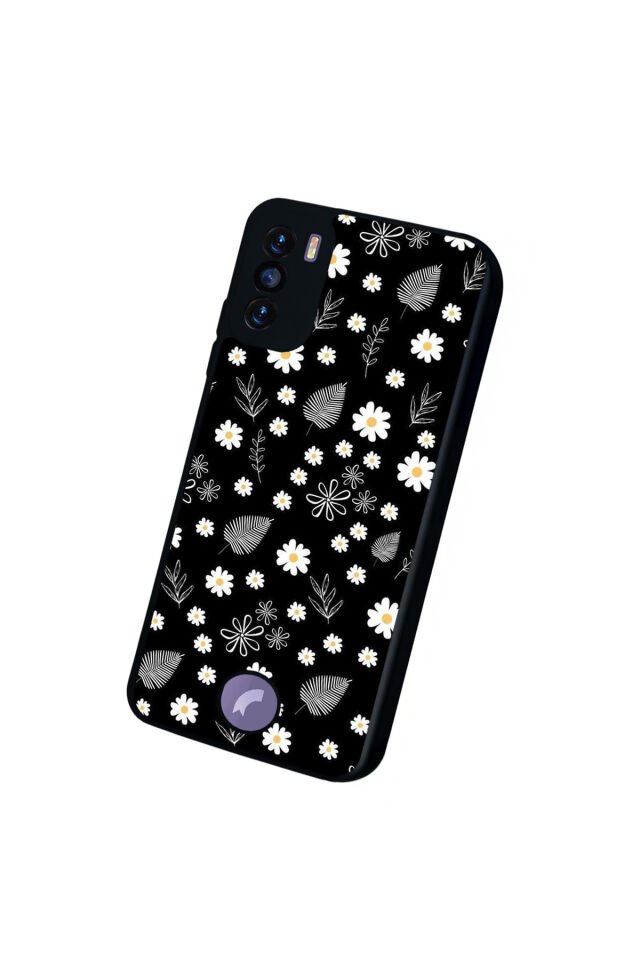 Reeder S19 Max Pro S Uyumlu Floral Tasarımlı Glossy Premium Kılıf