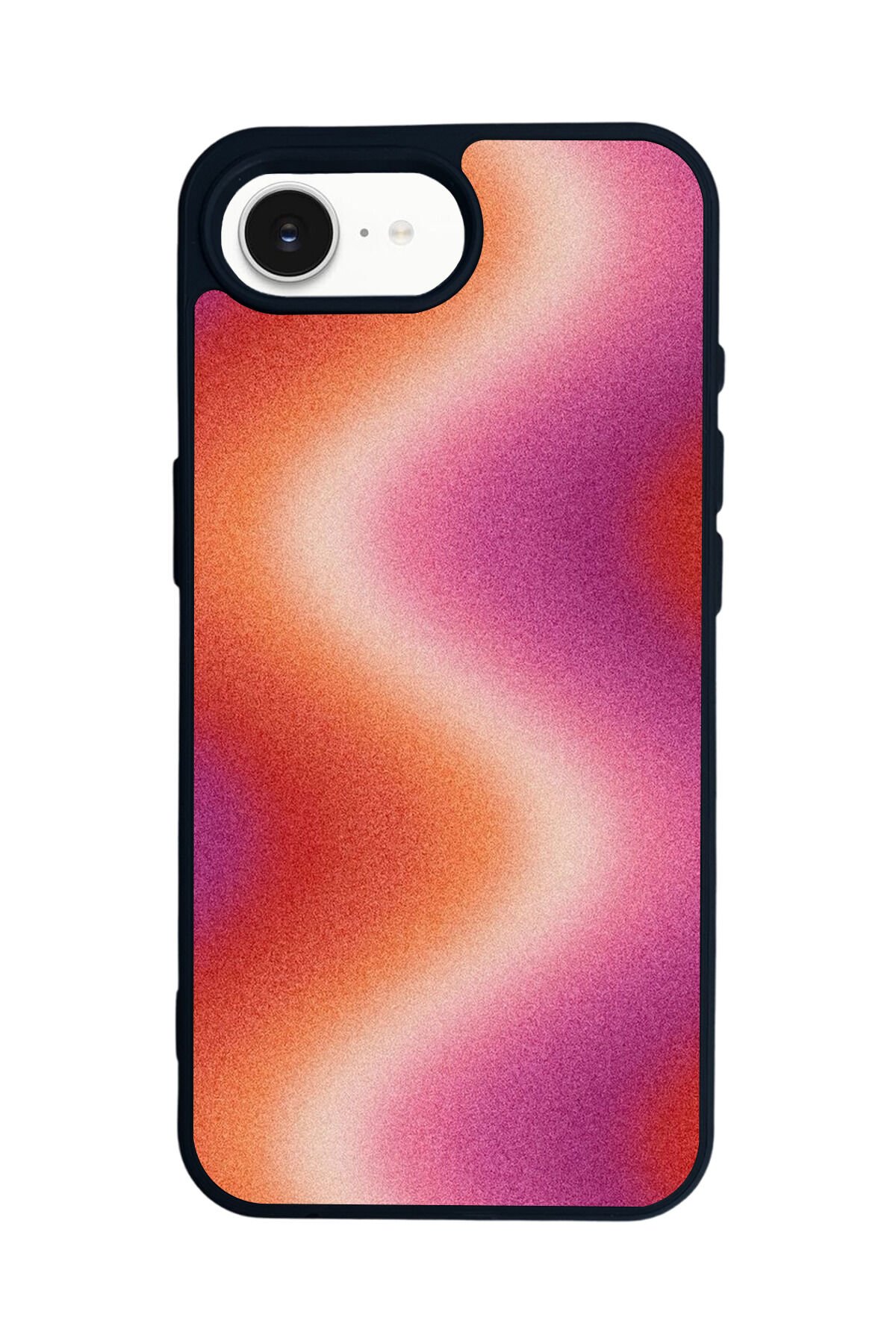 iPhone 16E Uyumlu Soft Degrade Tasarımlı Glossy Premium Kılıf