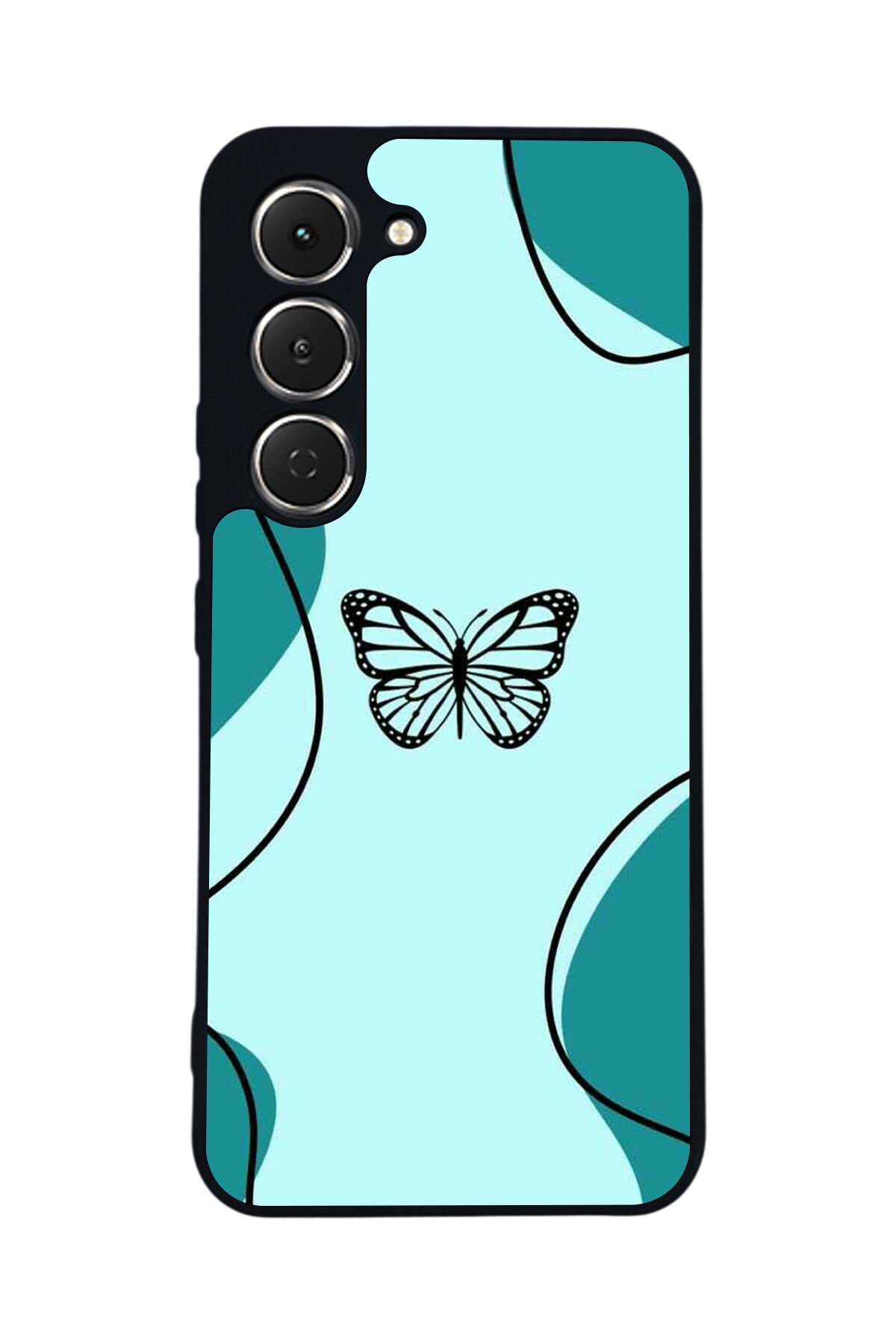 Tecno Spark 40 Pro Uyumlu Kelebek Tasarımlı Glossy Premium Kılıf