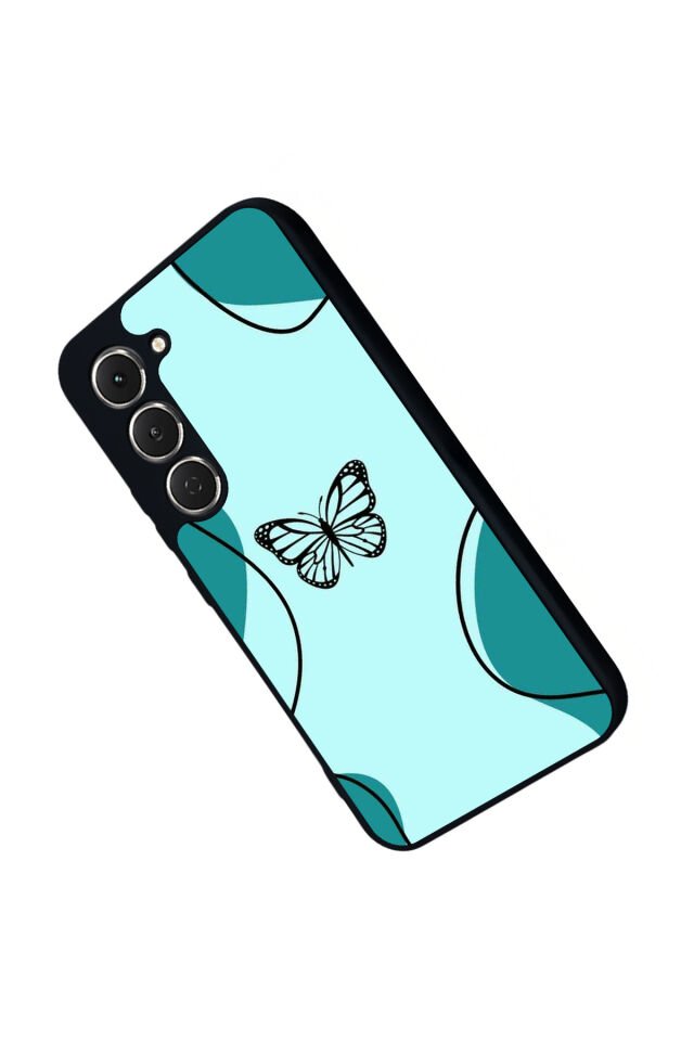 Tecno Spark 40 Pro Uyumlu Kelebek Tasarımlı Glossy Premium Kılıf