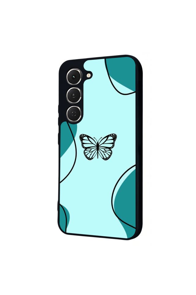 Tecno Spark 40 Pro Uyumlu Kelebek Tasarımlı Glossy Premium Kılıf