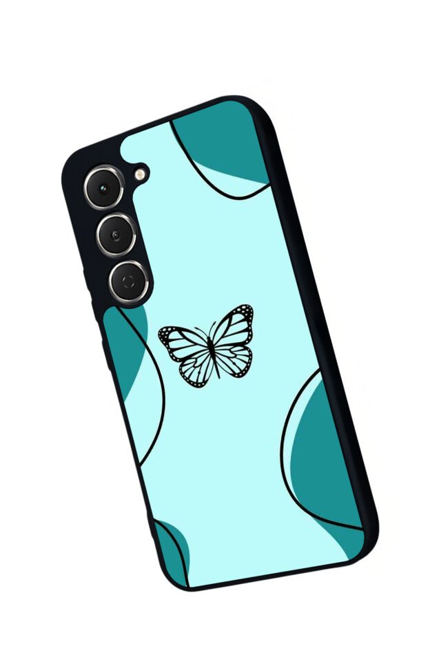 Tecno Spark 40 Pro Uyumlu Kelebek Tasarımlı Glossy Premium Kılıf