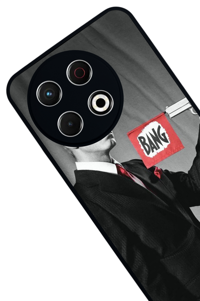 Tecno Spark 30 Pro Uyumlu Tupac Tasarımlı Glossy Premium Kılıf