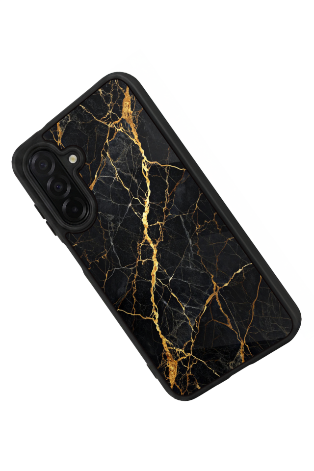 Samsung Galaxy A36 Uyumlu Mermer Marble Tasarımlı Glossy Premium Kılıf