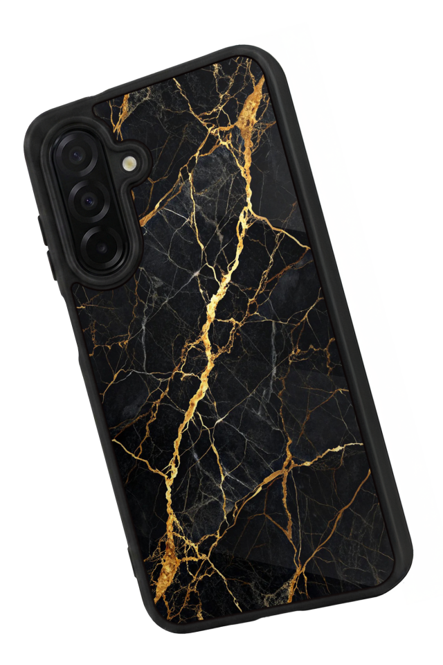 Samsung Galaxy A36 Uyumlu Mermer Marble Tasarımlı Glossy Premium Kılıf