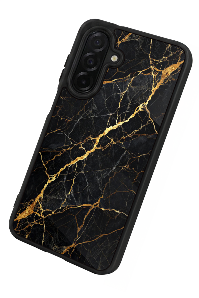 Samsung Galaxy A36 Uyumlu Mermer Marble Tasarımlı Glossy Premium Kılıf