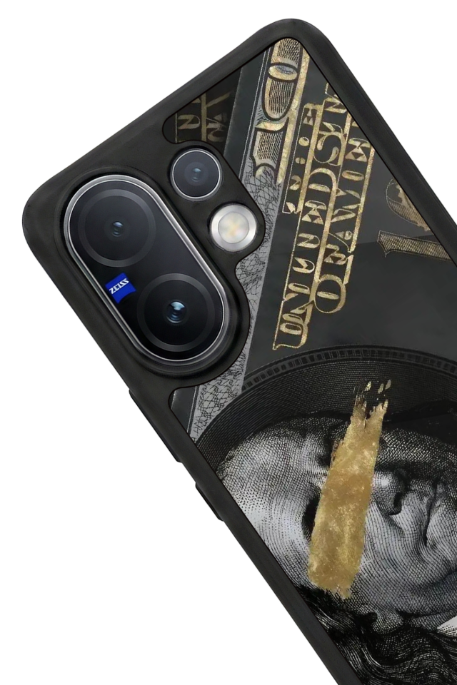 Vivo V60 Uyumlu Para Tasarımlı Glossy Premium Kılıf