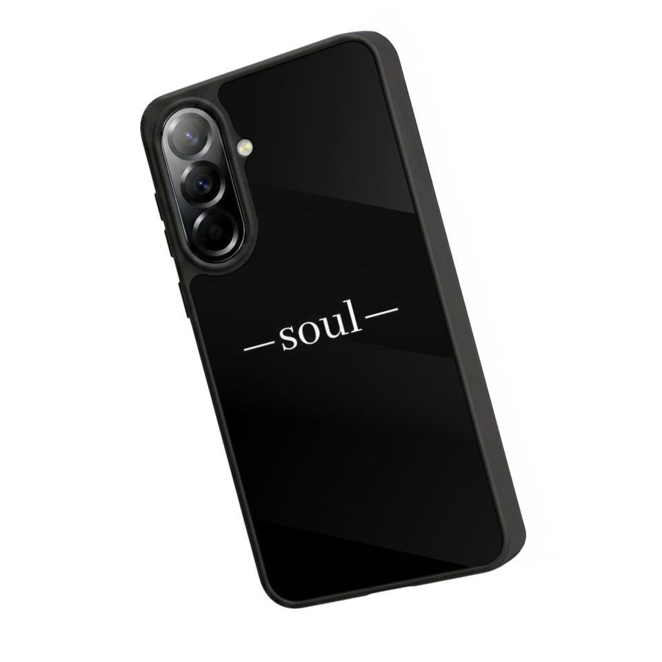 Samsung Galaxy A37 Uyumlu SOUL Tasarımlı Glossy Premium Kılıf