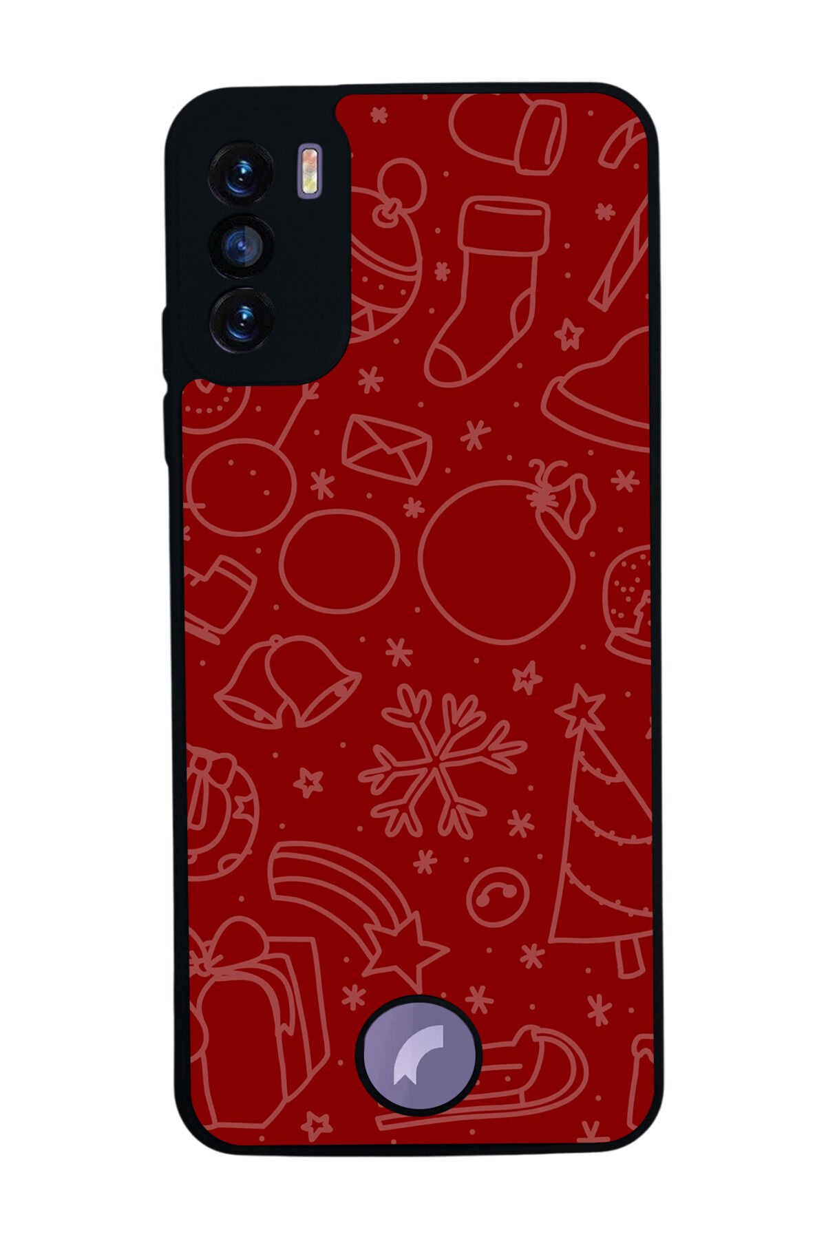 Reeder S19 Max Pro S Uyumlu Yilbasi Christmas Tasarımlı Glossy Premium Kılıf